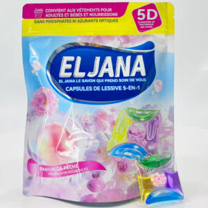 Capsules de lessive 5 en 1 pour machines à laver